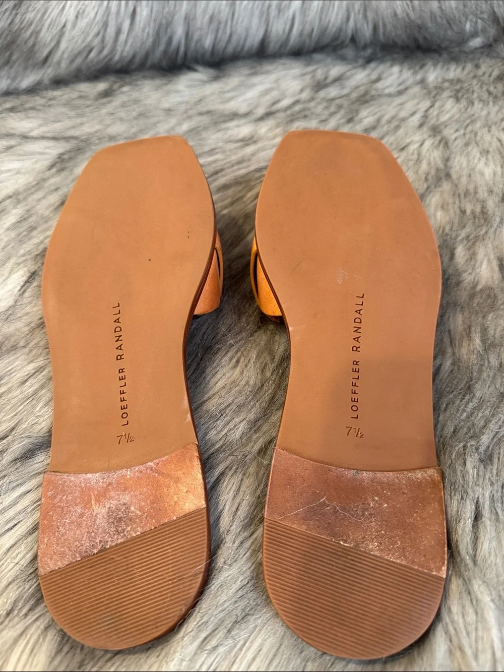 Loeffler Randall cognac leather